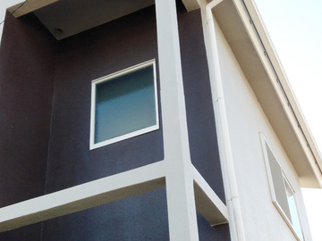 玄関ポーチ柱修繕工事