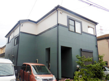 外壁塗装工事、カラーシミュレーションで色決め