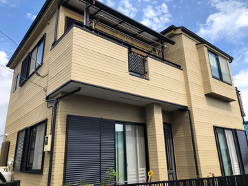 築21年 棟板金を交換して外壁屋根塗装