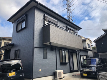 窯業系サイディングの外壁塗装工事