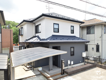 屋根カバー工事と外壁塗装