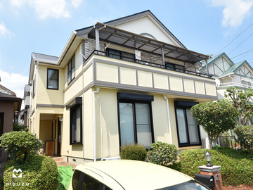 化粧幕板交換と外壁塗装