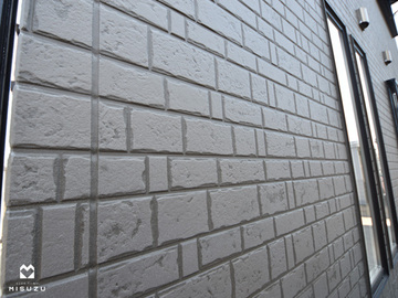 張り替えたような仕上がり｜外壁塗装多彩仕上げ