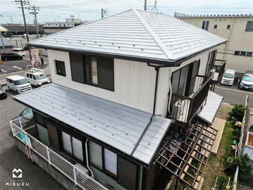 屋根カバー工事｜ヒランビー220 Jシルバー