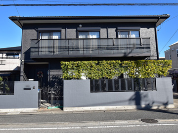 オシャレな外壁塗装  サイディング多彩仕上げ