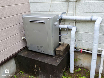 据置型ガス給湯器交換工事　おゆみ野 I様邸