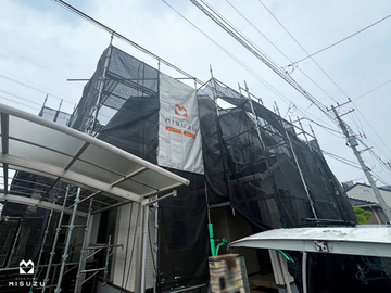 おゆみ野 S様邸　グラデーション塗装着工