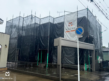 市原市 S様邸　屋根外壁塗装工事 着工