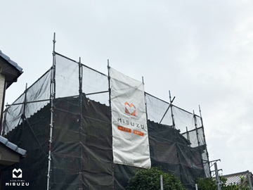 千葉市 T様邸 外壁塗装工事　着工