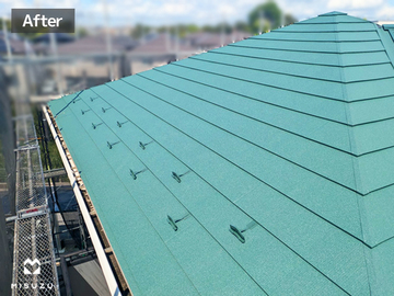 ダイワハウス　屋根カバー工事完成