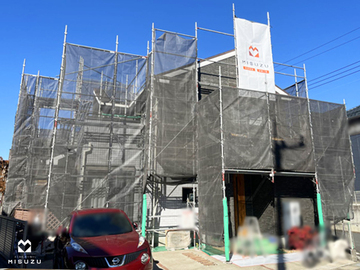 千葉市緑区 M様邸の外壁塗装・外構工事が着工しました