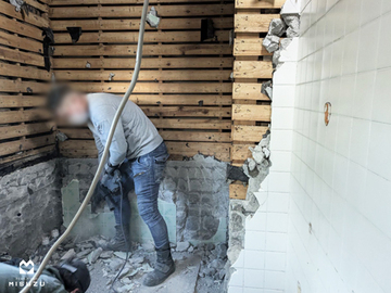 タカラ システムバス工事が着工しました