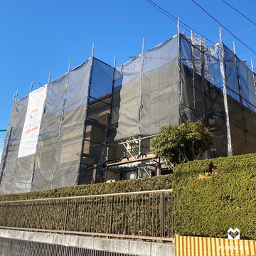 【市原市泉台】外壁塗装工事スタート