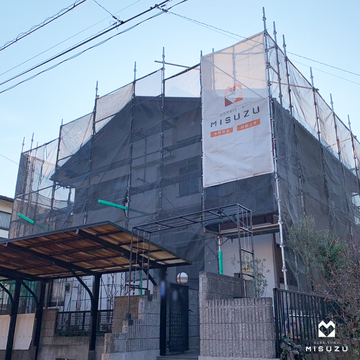 【市原市桜台】屋根外壁塗装工事スタート