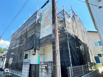 【千葉市若葉区】スーパーガルテクト　屋根葺き替え工事　着工