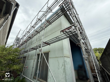 【市原市】工場屋根の葺き替え・遮熱工事 着工