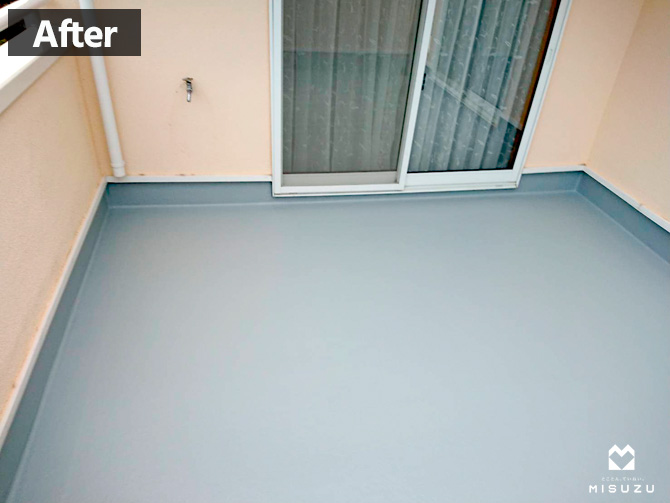 市原市RC住宅ルーフバルコニー　ウレタン防水