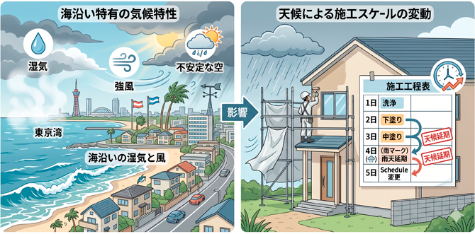 工期が長くなる要因