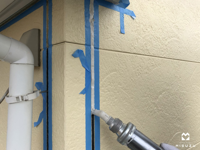 木更津市 W様邸 シール材充填