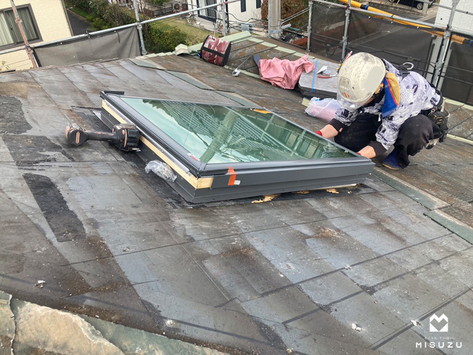 千葉市緑区H様邸天窓交換工事