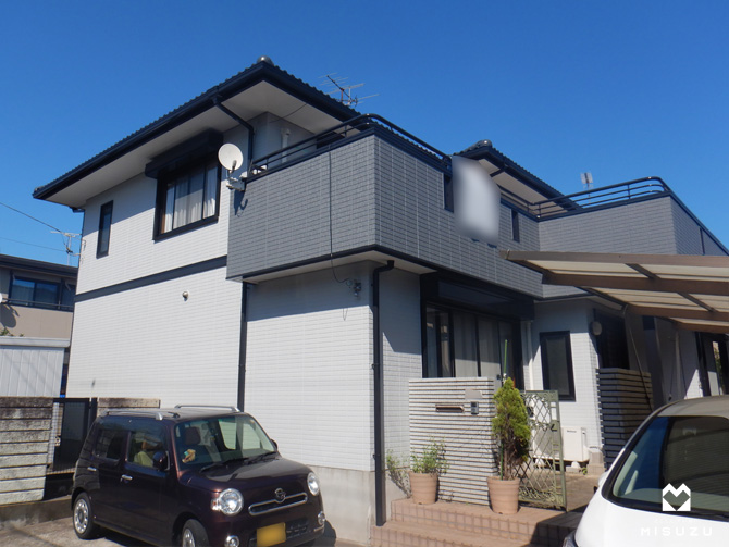 積水ハウス乾式目地を湿式シーリング材による打替え