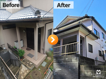 袖ケ浦市福王台でサイディング張替え+4回塗りで長持ち外壁リフォームの写真